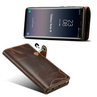 スマホケースSamsungGalaxyNote92018年最新機種本革レザーヴィンテージ調ギャラクシーノート9Note9Dカンストラップホールストラップ付手帳型ケースカード収納サイドポケットお札入れ収納ポケットプレゼント贈り物オシャレカッコいい送料無料