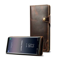 スマホケースSamsungGalaxyNote92018年最新機種本革レザーヴィンテージ調ギャラクシーノート9Note9Dカンストラップホールストラップ付手帳型ケースカード収納サイドポケットお札入れ収納ポケットプレゼント贈り物オシャレカッコいい送料無料