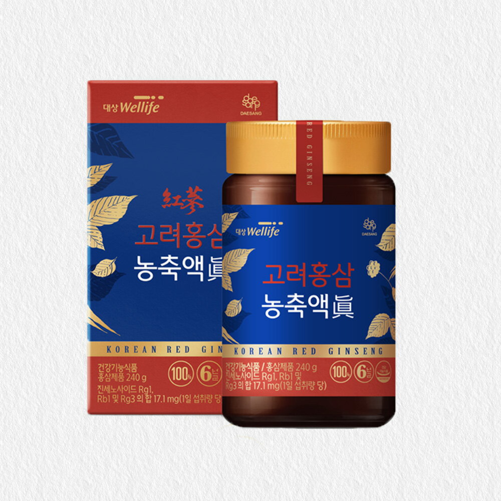 ≪きれい応援★50%OFF≫【国内産6年根 100% 高麗紅参 濃縮液 眞 240g 1本】 健康機能食品 紅参濃縮液 紅参 ジンセノサイド 韓国 高麗人参 漢方 高麗人参 痛風 尿酸値 血糖値 脂肪肝 血圧 肝臓 送料無料 デサンジャパン 母の日 プレゼント 母の日ギフトのサムネイル