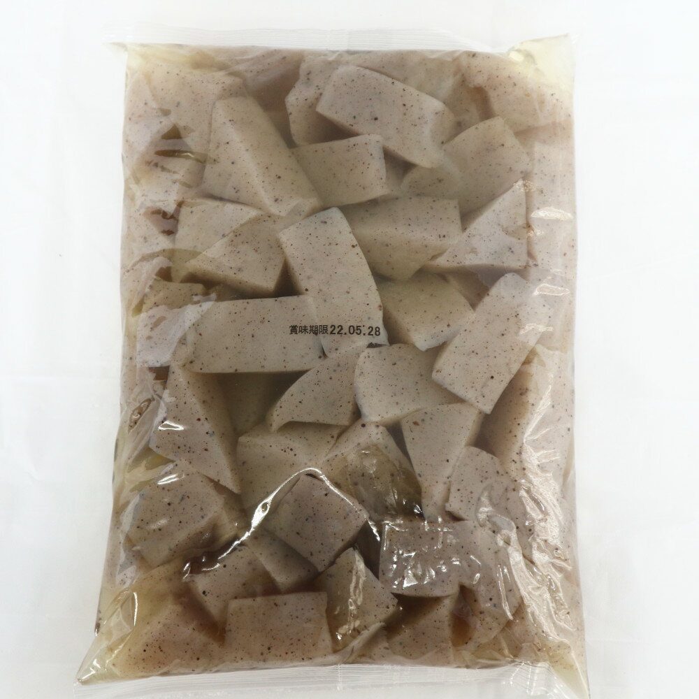 【常温】1143 三角こんにゃく(黒)1kg(約62ヶ) 久米平【3980円以上送料無料】