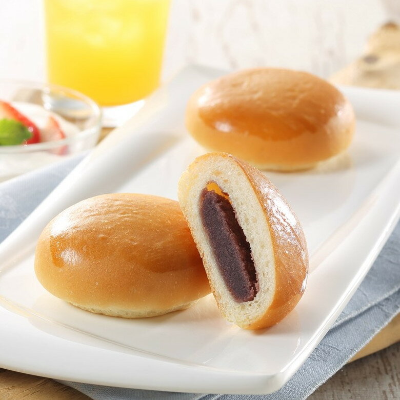 【冷凍】3858 あんパン（こしあん） 約25g （約25g×10個） テーブルマーク 冷凍パン【3980円以上送料無料】のサムネイル
