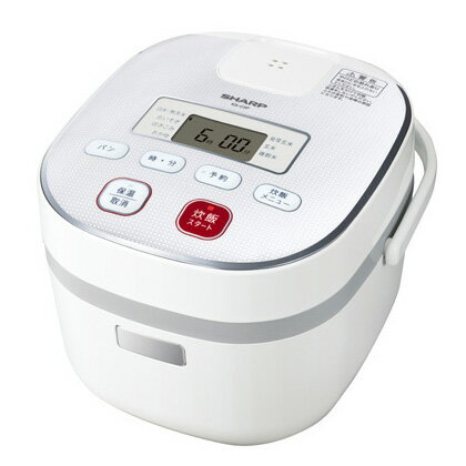 【レンタル】SHARP シャープ 炊飯器 3合炊き《30日間レンタル》【往復送料無料】1カ月レンタル 炊飯器レンタル 家庭用 業務用 家電レンタル 格安レンタル