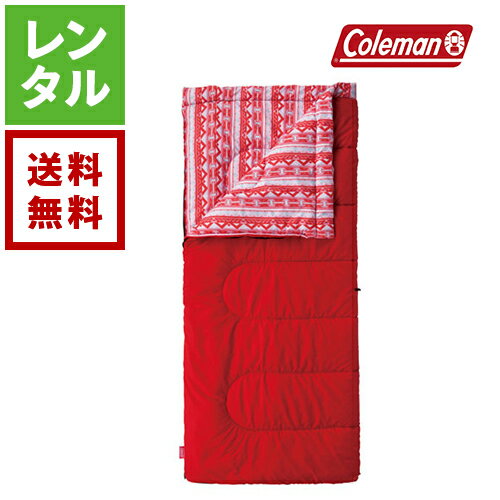 【レンタル】Coleman コールマン シュラフ 寝袋 コージー C5 レッド【往復送料無料】 2000027267 アウトドアレンタル キャンプレンタル アウトドア用品 キャンプ用品 シュラフレンタル 初心者