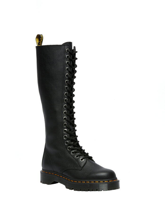 ドクターマーチン ドクターマーチン Dr.Martens 20ホールブーツ 1B60 BEX PISA BLACK ブラック 27016001 レディース イエローステッチ