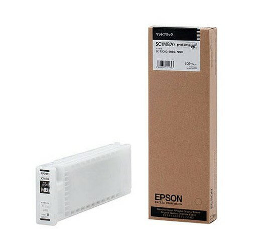 EPSON - 【新品訳あり(箱きず・やぶれ)】 EPSON　インクカートリッジ SC18MB70　マットブラック Amazon.co.jp: エプソン SC14MB70 SureColor用 インク
