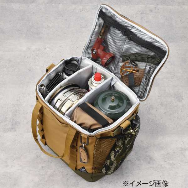 パーテーションバッグ LL ベージュ 収納ケース 車内収納 トランク整理 アウトドア キャンプ 保冷バッグ 仕切り付き 折りたたみ 持ち運び 旅行用 キャリーバッグ 便利グッズ WONDERVOGEL セトクラフト ddiissmm-10043248 DISM & Co. サンプル画像2