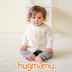 はぐまむ 綿毛布 スリーパー ベスト 無添加 31×36 秋 冬 毛布 着る毛布 綿100% 新生児 ベビー 赤ちゃん 出産祝い 日本製