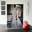 T型ポップスタンドA4クリアマットタイプ【 サインホルダー メニュースタンド フォトスタンド 写真立て フォトフレーム 写真スタンド 記念品 イラストスタンド ...