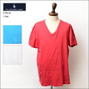 【メール便】Polo Ralph Laurenポロ ラルフ ローレン【RL662Q】Three V-Necks無地VネックTシャツ/アンダーウェアー