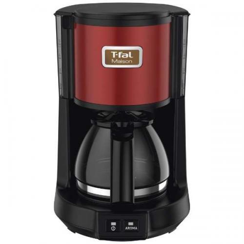 ティファール T-fal コーヒーメーカー メゾン ワインレッド CM4905JP 〈CM4905JP〉