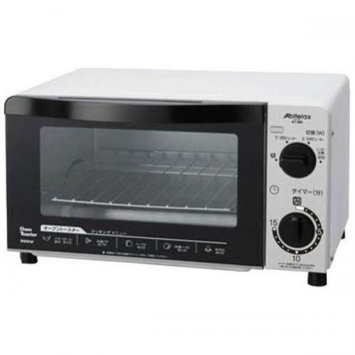 Abitelax オーブントースター 900W ホワイト AT980(W) アビテラックス 〈AT980-W〉のサムネイル