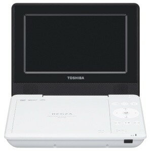 ポータブルDVDプレイヤー TOSHIBA ポータブルDVDプレイヤー SD-P710S-W 東芝 〈SDP710SW〉