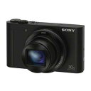SONY デジタルカメラ Cyber-shot 光学ズーム30倍 ブラック DSC-WX500B ソニー サイバーショット 〈DSCWX500-B〉