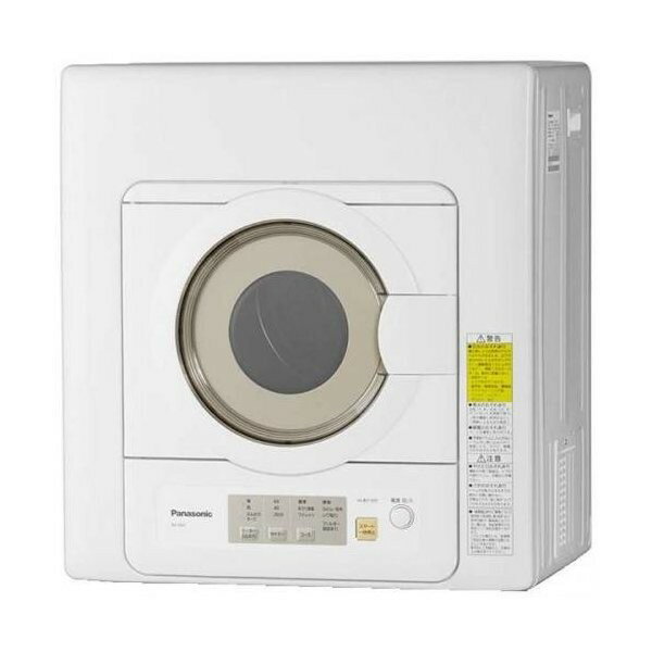 【8/15限定ポイント2倍】Panasonic 電気衣類乾燥機 乾燥6kg ホワイト NH-D603-W パナソニック 〈NHD603-W〉