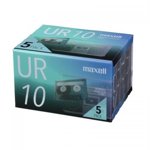 マクセル Maxell オーディオカセットテープ10分5巻パック UR-10N5P 10分 /5本 /ノーマルポジション UR10N5P 