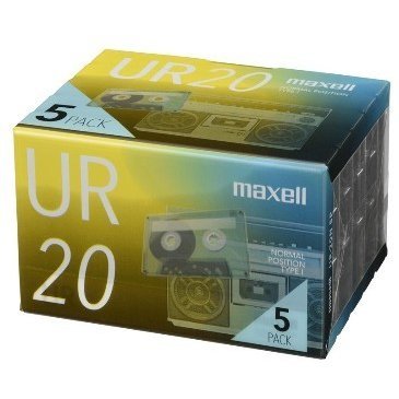 Maxell オーディオカセットテープ20分5巻パック UR-20N5P 〈5本 /20分 /ノーマルポジション〉 〈UR20N5P〉