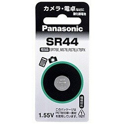 Panasonic 酸化銀電池 SR44P パナソニック 〈SR44P〉