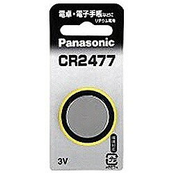 ѥʥ˥å Panasonic  CR2477 CR2477