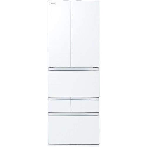 【9/1ワンダフルデー×ポイントアップで全品お買い得！】【配送設置無料】東芝 TOSHIBA 冷蔵庫 461L・観音開き 6ドア GR-T460FZ-UW (大型配送対象商品 / 配達日・時間指定不可/ 沖縄および離島対応不可) 〈GRT460FZ-UW〉のサムネイル