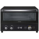 東芝 TOSHIBA オーブントースーター1300W ブラック HTR-R8(K) 〈HTRR8-K〉