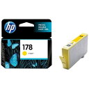 HP 純正インクカートリッジ HP178 イエロー CB320HJ ヒューレットパッカード 〈CB320HJ178Y〉