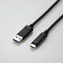 エレコム ELECOM USB3.1ケーブル(A-C) ブラック USB3-AC10NBK 〈USB3AC10NBK〉
