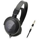 オーディオテクニカ audio-technica ダイナミック密閉型ヘッドホン ミニプラグ3.5mm ATH-AVC300 オーディオテクニカ 〈ATHAVC300〉