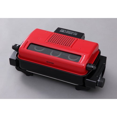 アイリスオーヤマ IRISOHYAMA マルチロースター レッド EMT-1101-R 〈EMT1101-R〉