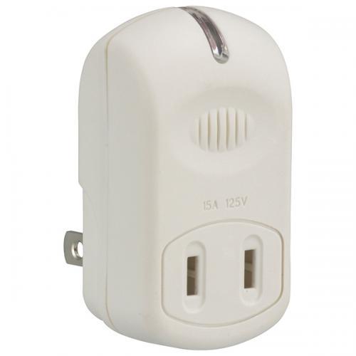 オーム電機 OHM 強力雷ガードタップ 1個口 白 HS-TM1MK3PBT-W 〈HSTM1MK3PBT-W〉のサムネイル