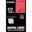 CASIO NAME LAND ɥơ ֥ơ ʸ 12mm XR-12RD  ͡ XR12RD