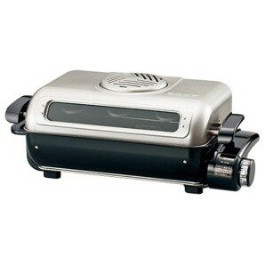 ZOJIRUSHI フィッシュロースター 両面焼き 分解洗い＆プラチナ触媒フィルター シルバー EF-VG40-SA 象印 〈EFVG40-SA〉のサムネイル