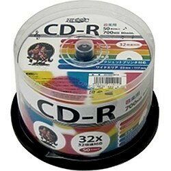 HI-DISC 音楽用CD-R 80分 32倍速対応 50枚