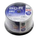 HI-DISC 磁気研究所 HDBDR130YP51 BD-R 4倍速 51枚パック 25GB HI-DISC ホワイト 〈HDBDR130YP51〉