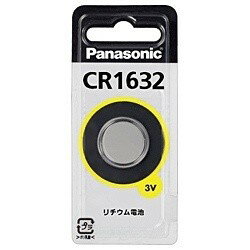 Panasonic コイン形リチウム電池 CR1632 パナソニック 〈CR1632〉