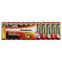 Panasonic アルカリ乾電池単3形12本パック LR6XJ/12SW パナソニック 〈LR6XJ12SW〉