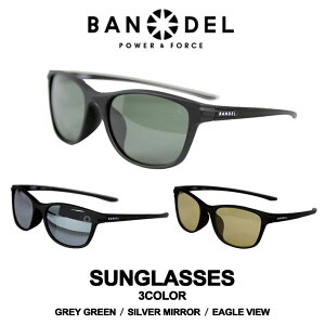 【買回りP10倍】【着後レビューでBANDELグッズ！】BANDEL バンデル SUNGLASSES サングラス BAN-SG001スポーツ 運動 アイウェア 眼鏡 フィット パワー加工 バランスアップ フリーサイズ 軽量 ギフト プレゼント ゴルフ