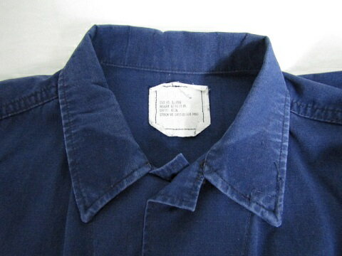 COAT OPERATIONAL DRESS USCG BLUE リップストップ　コーストガード　オペレーション　ドエスコート　45-XLONG【中古】【メンズ】【大きいサイズ】