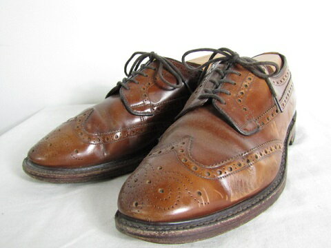 Loake　ローク　ウイングチップシューズ　BRAEMAR　UK8 27cm ブラウン　イングランド製