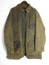 70年代製 1ワラント Barbour バブアー SOLWAY ZIPPER ソルウェイジッパー XLサイズ位 vintage【メンズ】【大きいサイズ】【中古】