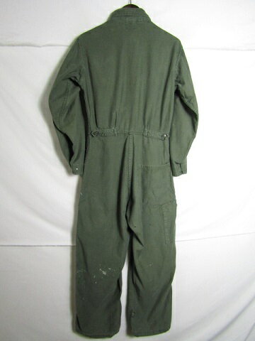 79年製　U.S.ARMY COVERALLS 100％　COTTON SATEEN OG-107 オールインワン　ツナギ　TYPE1　SMALL【中古】【メンズ】【SMALL】