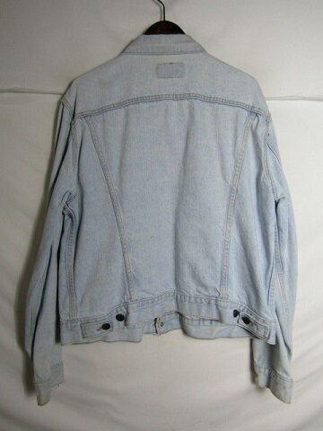 80年代　USA製　Levi's リーバイス　70506　デニムジャケット　4ポケット　サイズXL【中古】【メンズ】【大きいサイズ】
