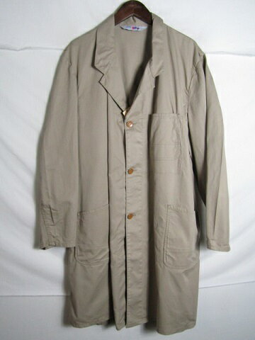 BP　ショップコート　アトリエコート　チェンジボタン　ベージュ　54　Lサイズ位【中古】【LARGE】【メンズ】
