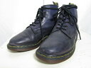 イングランド製 Dr.Martens ドクターマーチン 6ホールブーツ パープル 約24cm【中古】
