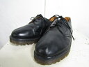 イングランド製 Royal Mail ロイヤルメール Dr.Martens ドクターマーチン 3ホール ポストマンシューズ ブラック UK10 29cm【中古】