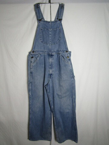 Lee リー PIPES デニム オーバーオール W31 L28 【中古】【SMALL】【メンズ】