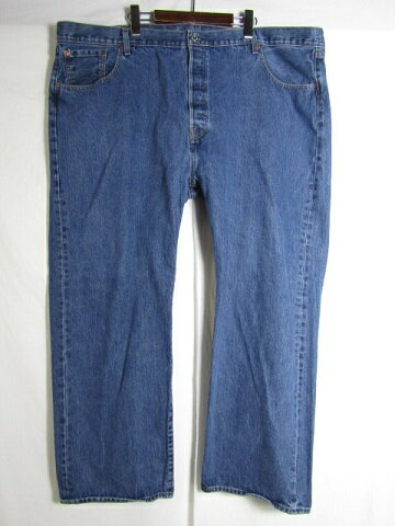 W48インチ　L30　ビッグサイズ　Levi's リーバイス　501　デニムパンツ　インディゴ【中古】【大きいサイズ】【メンズ】