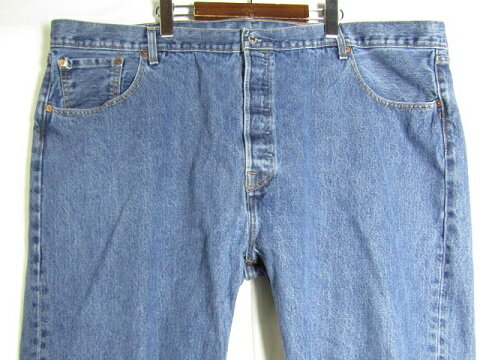 W48インチ　L30　ビッグサイズ　Levi's リーバイス　501　デニムパンツ　インディゴ【中古】【大きいサイズ】【メンズ】
