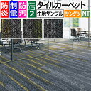 生地サンプル サンゲツ タイルカーペット シャンブレーアクセントプランクII NTH-8100 (R) 楽天スーパーSALE(3)