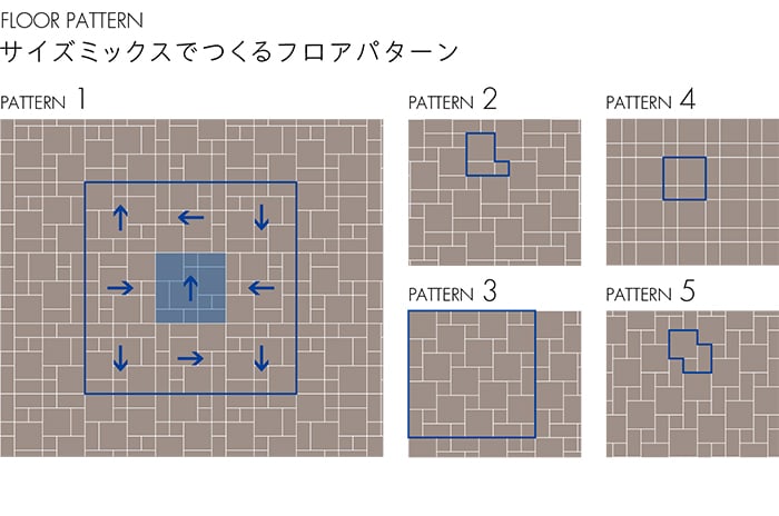 ビニル床タイル 東リ Pタイル ロイヤルストーン モア ストーンクリート (R) PST3026〜PST3029 生地サンプル お買い物マラソン