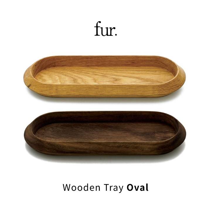 fur. ウッドトレイ オーバル Wooden Tray Oval ハイタイド HIGHTIDE デスクトレー トレイ 整理 収納 小物入れ キャッシュトレー アクセサリートレー 鍵置き おしゃれ シンプル db070 木製 【メール便対応】 【あす楽】